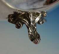 Mexican Sterling Silver Bowl with Six Lobes and Three Applied Cast Feet (#2932)