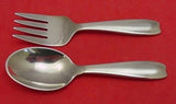 Cordis by Tiffany Sterling Silver Baby Set 2-Piece 4 1/8"