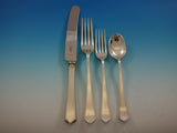 Katie by Samuel Peace English Silverplated Flatware Set for 12 Service 70 pcs