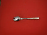Lap Over Edge Acid Etched by Tiffany Sterling Silver Salad Serving Spoon 9 3/4"