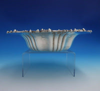 Black Starr and Frost Sterling Silver Fruit Bowl with Flower Border #675 (#4744)