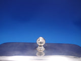 Repousse by Kirk Sterling Silver Covered Butter Dish w/ glass liner (#7316)