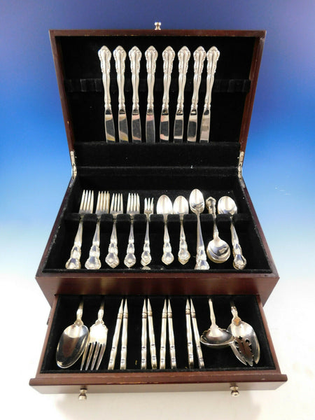 My Love by Wallace Sterling Silver Flatware Set for 8 Service 69 pieces
