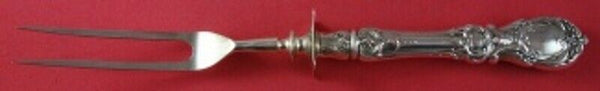 Francis I by Reed and Barton Old Sterling Silver Steak Carving Fork HH WS 9 5/8"