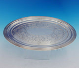 Gorham Sterling Silver Tray Oval Footed w/ Roses and Ivy BC Design #880 (#3540)