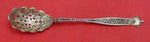 Dresden by Whiting Sterling Silver Olive Spoon Pierced Original 6 1/2"