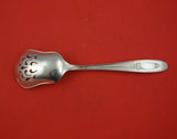 Wedgwood by International Sterling Silver Pea Spoon / Ice Spoon Pierced 8 3/4"