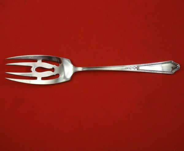 Georgian Maid by International Sterling Silver Salad Serving Fork 8 3/4"