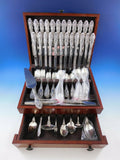 Crown Baroque by Gorham Sterling Silver Flatware Set 12 Service 107pc Dinner New