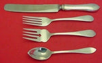 Pointed Antique By Reed Barton Dominick Haff Sterling Regular Size Setting 4pc