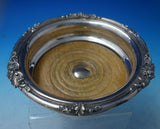 Silverplate Champagne Coaster Pair 2" Tall x 6 1/2" Diameter c.1920 (#5612)