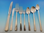 Modern Classic by Lunt Sterling Silver Flatware Set for 12 Service 101 pieces