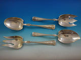 Shell by Gorham Silverplated Flatware Set Service Massive 417 Pieces Monogram P