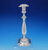 Fisher Sterling Silver Candlestick Pair Tall with Square Base #386 (#3788)