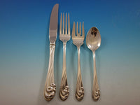 Dancing Surf by Kirk Sterling Silver Flatware Set for 8 Service 46 pieces