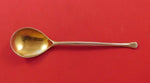 Saphir by Michelsen Danish Sterling Silver Sugar Spoon Gold Washed 5 1/8"