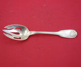 Sceaux by Christofle Sterling Silver Pierced Serving Spoon 8 1/4"