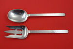 Commonwealth by Porter Blanchard Sterling Silver Salad Set 2-pc Hand Hammered
