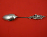 Harlequin by Reed and Barton Sterling Silver Coffee Spoon Hollyhocks I 5 1/8"