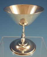 Hector Aguilar Mexican Sterling Silver Martini Glass with Dolphin Stem (#2097)