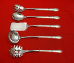 Modern Victorian by Lunt Sterling Silver Hostess Set 5pc HHWS  Custom Made