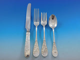 Audubon by Tiffany Co. Sterling Silver Flatware Set Service 55 Multi Motif Birds