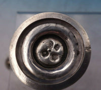 English Georgian Sterling Silver Muffineer with Chased Flowers c.1743 (#6461)