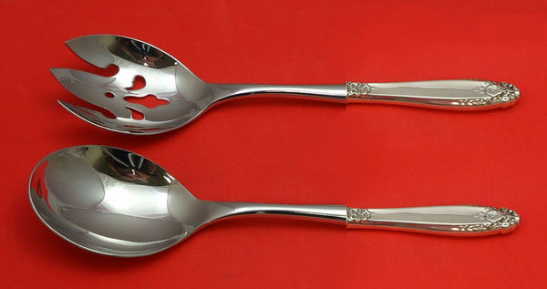Prelude by International Sterling Silver Salad Serving Set 2pc HHWS  Custom