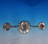 German .835 Silver Candelabra Pair 3-Light 11" x 11 1/2" Post 1886 (#4053)