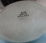 McChesney Co Sterling Silver Child's Bowl with Boston Scenes #W13-T37 (#3451)