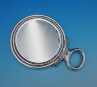 La Vision by Mauser Sterling Silver Hand Mirror Art Nouveau Figural (#4569)