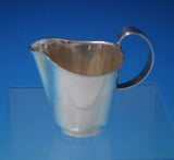 Gustev and Janson Sterling Silver Sugar and Creamer with Tray Modern 3pc (#5021)