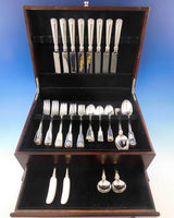 Shell & Thread by Tiffany Sterling Silver Flatware Set for 8 Service 56 pieces