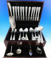 Eglantine by Gorham Sterling Silver Flatware Set Service 59 Pieces Multi-motif