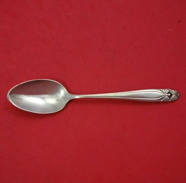 King Christian by Wallace Sterling Silver Demitasse Spoon 3 3/4" Vintage
