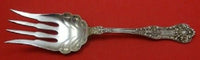 New King By Dominick and Haff Sterling Silver Salad Serving Fork 4-tine 9"