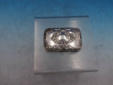 H&T English Sterling Silver Box with Flowers Scrollwork Birmingham 1924 (#6606)
