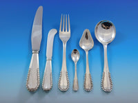 Viking by Georg Jensen Sterling Silver Flatware Set Danish 24 Piece Rare