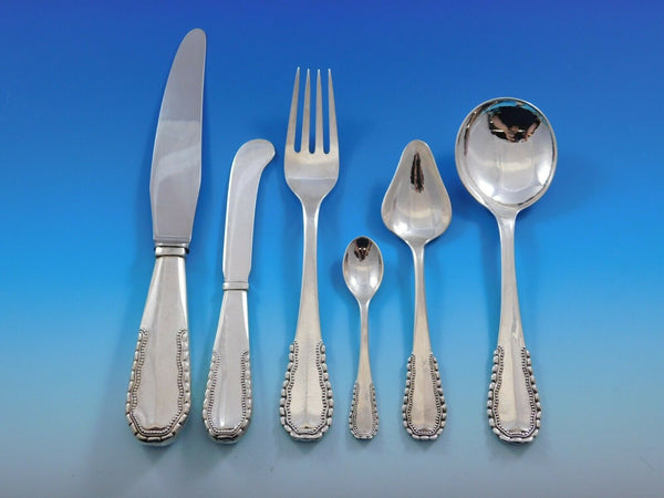 Viking by Georg Jensen Sterling Silver Flatware Set Danish 24 Piece Rare