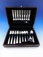 Blok by Georg Jensen Sterling Silver Flatware Set for 8 Service 40 Pcs Dinner