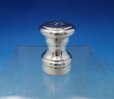 Cartier Italian Sterling Silver Salt and Pepper Shaker Set 2pc 2" x 1 1/2" #6389