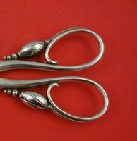 Blossom by Georg Jensen Sterling Silver Rose Shears 4 3/4" Heirloom