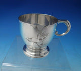 Cheltenham and Co English Sterling Silver Child's Cup Engraved Clown (#5558)