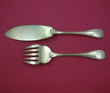 Malmaison Vermeil by Christofle Silverplate Fish Serving Set 2pc Server Fork