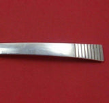 Parallel by Georg Jensen Sterling Silver Preserver Spoon w/ Curved Handle 6 5/8"