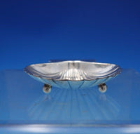 Tiffany and Co Sterling Silver Nut Dish Shell Shape with Two Ball Feet (#6809-2)