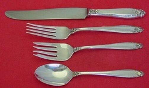 Prelude by International Sterling Silver Dinner Size Place Setting(s) 4pc