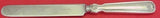Shell and Thread by Tiffany and Co Sterling Silver Dessert Knife Blunt WS 7 3/4"