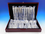 Williamsburg Shell by Stieff Sterling Silver Flatware Set Service 51 Pcs New