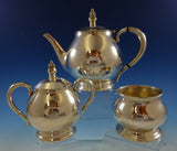 Royal Danish by International Sterling Silver Tea Set 3pc (#2439)